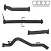 Ignite Exhausts DPF Back for Mitsubishi MQ Triton 2.4L 3" With Pipe Only 409 Stainless Steel