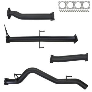 Ignite Exhausts DPF Back for Mitsubishi MQ Triton 2.4L 3" With Pipe Only 409 Stainless Steel