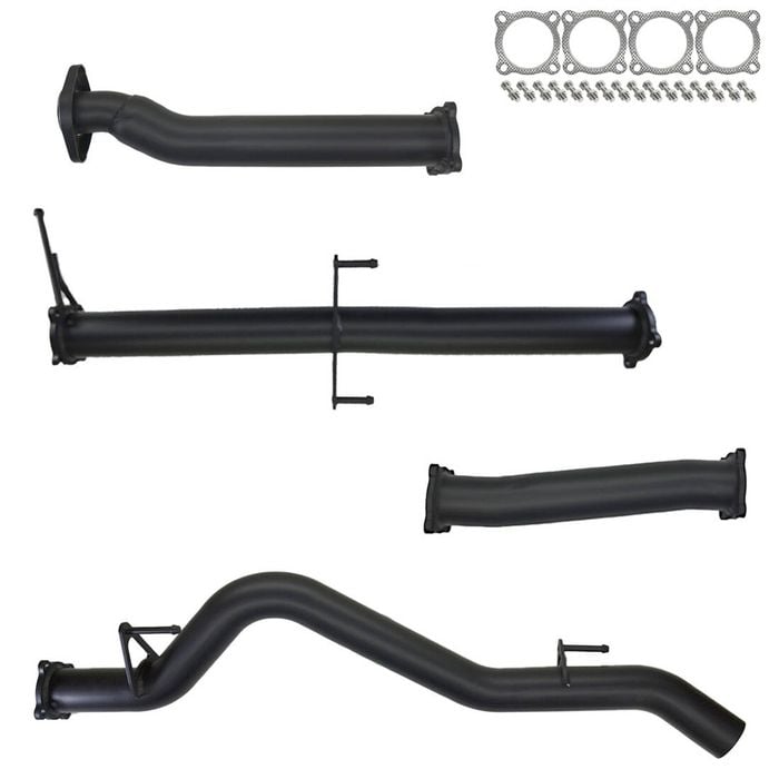 Ignite Exhausts DPF Back for Mitsubishi MQ Triton 2.4L 3" With Pipe Only 409 Stainless Steel