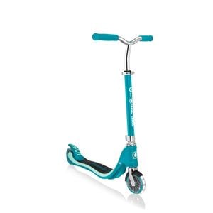 Globber Flow 125 With Light Up Wheels Scooter - Teal