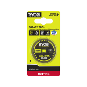 Ryobi 38mm Twist Lock High Performance CBN Cut-Off Disc