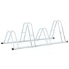vidaXL Bicycle Stand for 4 Bikes Rack Floor Freestanding Galvanised Steel