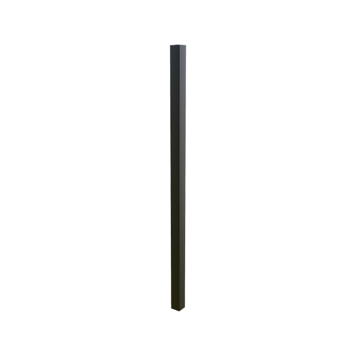 Masterworks 100 x 100 x 2300mm Black Capped Fence Post
