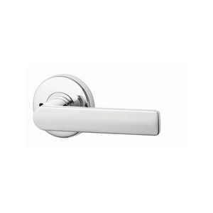 Lockwood 63mm Satin Chrome Pearl Velocity Element Privacy Leverset