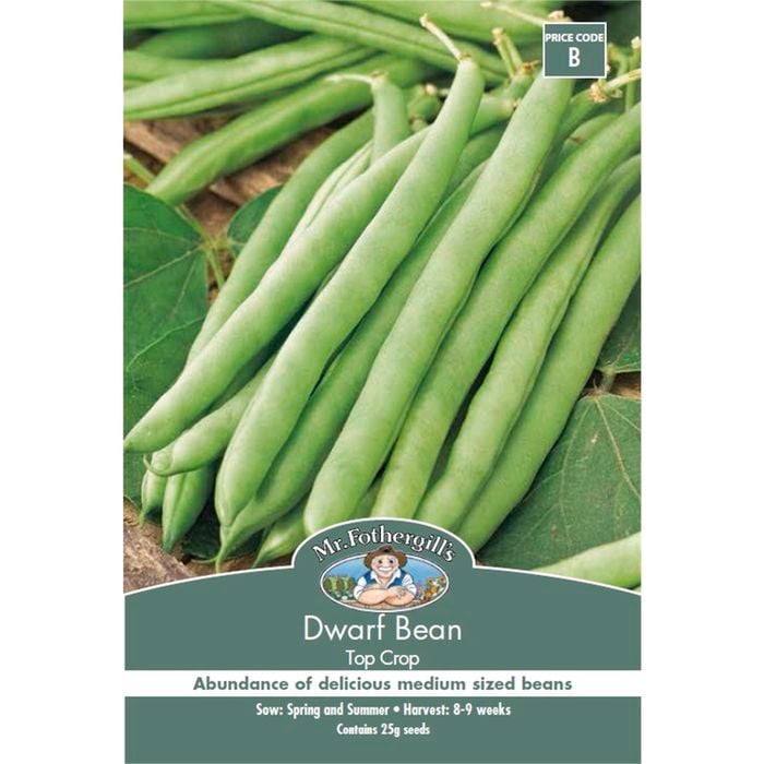 Mr Fothergill's Seed Dwarf Bean Topcrop
