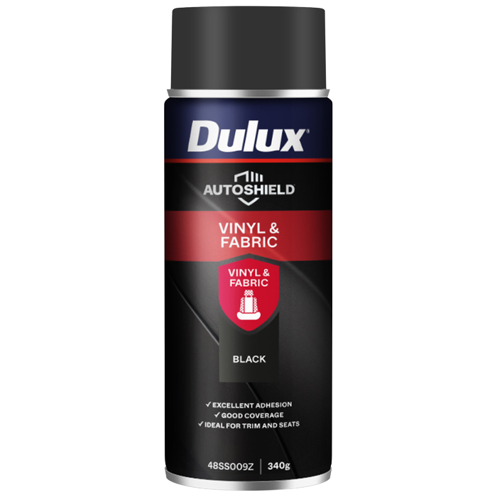 Spray Paint Dulux Autoshield 340G Black Vinyl And Fabric