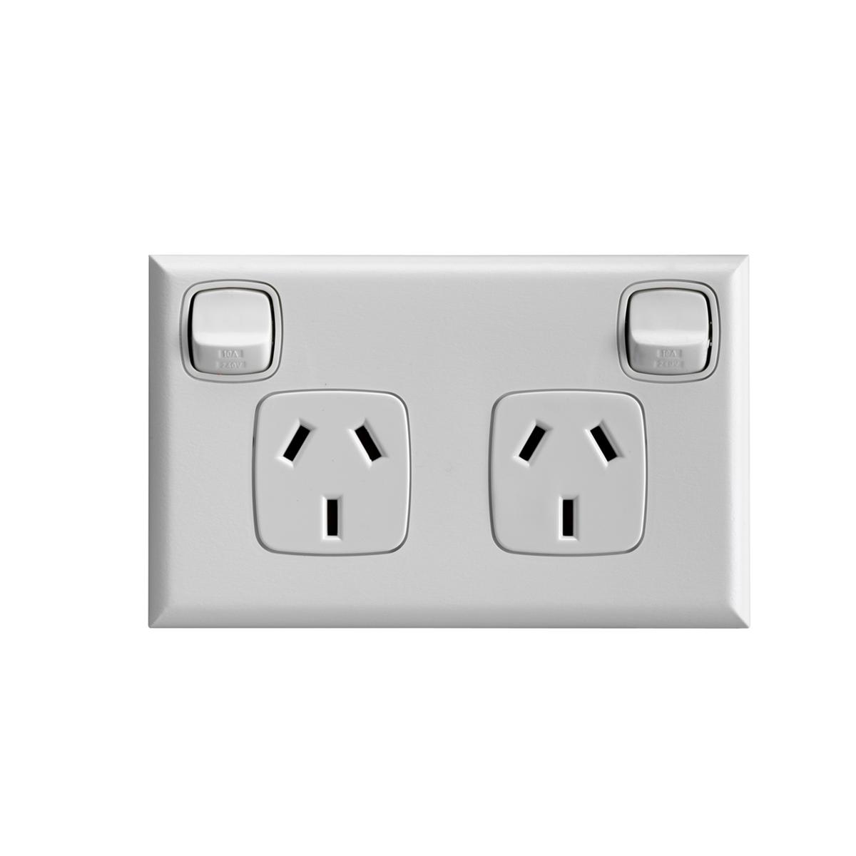 HPM Double Powerpoint - 10 Pack - Bunnings Australia
