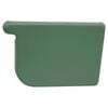 COLORBOND 115mm RH Quad Gutter Stop End - Cottage Green