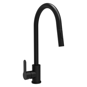 Mondella XpressFit Matte Black Stainless Steel Pull Out Mixer