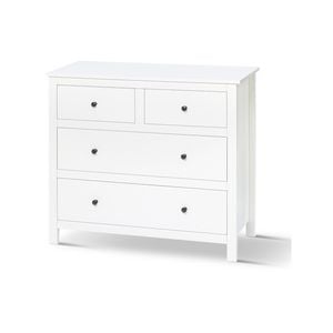 Franco White 4 Chest of Drawers