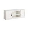 Zinus Bennett Tv Cabinet Entertainment Unit Stand Storage Drawers Shelf 147cm - White