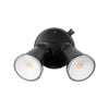 Brilliant Black Lamy DIY Twin Security Light
