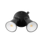 Brilliant Black Lamy DIY Twin Security Light
