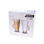 Avanti Latte Coffee Glass 240Ml - Set Of 2