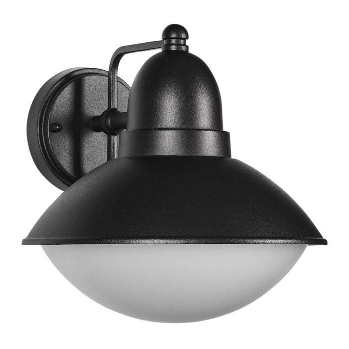 Brilliant Black Jamison Traditional Coach Light