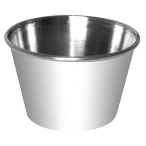 Olympia Sauce Cups Stainless Steel 115ml 12 Pack Kitchenware Condiment Ramekins