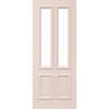 Corinthian 2040 x 820 x 40mm Entrance Door Primed Classic Clear Glass PCL4G