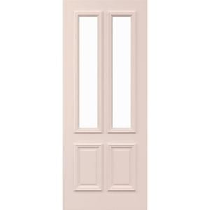 Corinthian 2040 x 820 x 40mm Entrance Door Primed Classic Clear Glass PCL4G