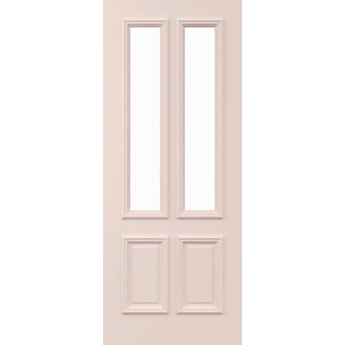 Corinthian 2040 x 820 x 40mm Entrance Door Primed Classic Clear Glass PCL4G