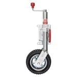 AL-KO 10in 623660XP3 Heavy-Duty Solid Tyre Jockey Wheel