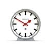 Newgate Railway Mantel Clock Posh Grey