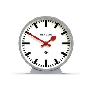 Newgate Railway Mantel Clock Posh Grey