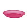 EDEN 22cm Red Transparent Round Saucer