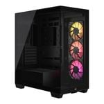 Corsair 3500X ARGB Mid-Tower E-ATX Computer Case - Black [CC-9011278-WW]