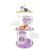 Costway 158cm Cat Tree Sky-theme Cat Tower W/top Perch Jumping Platform