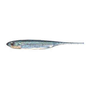 Fish Arrow Flash J 3" Soft Plastic Fishing Lure 42 Crystal Shad / Silver