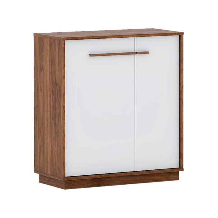 Ester 5 Tier Shoe Cabinet- Columbia & White