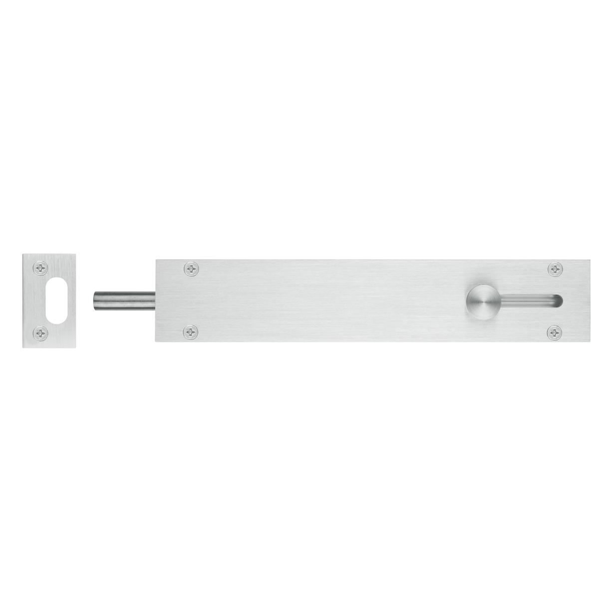 Delf Trade 200mm Satin Chrome Door Drop Bolt - Bunnings Australia