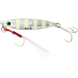 Majorcraft JigPara Tungsten 10g Metal Fishing Jig 07 Zebra Glow