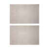 2PK Bambury Angove 950gsm Soft Absorbent Cotton Bath Mat 50x80cm Neutrals
