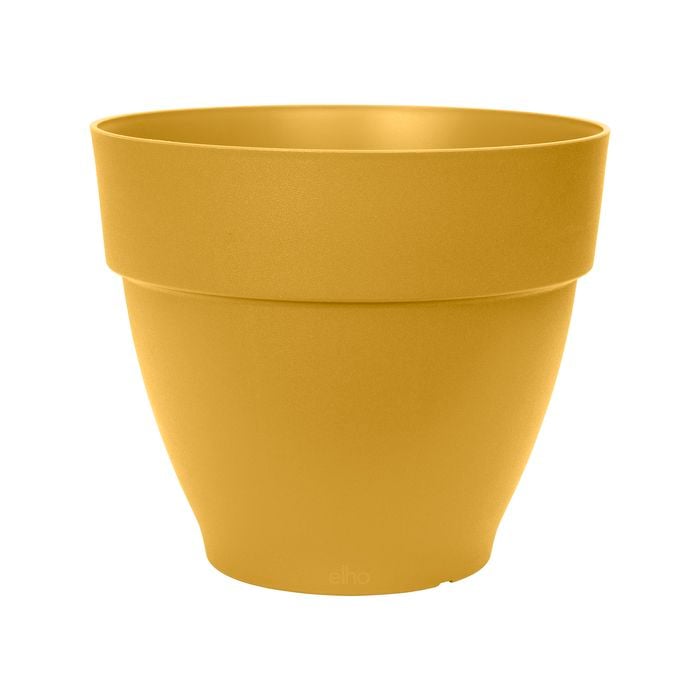 Elho 30cm Honey Yellow Vibia Outdoor Plant Pot - 300mm