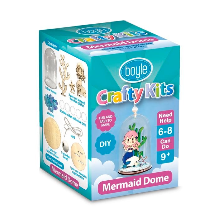 Boyle Mermaid Dome DIY Crafty Kits