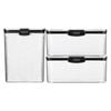 Sistema 3 Pack Large Ultra Food Containers