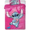 Disney Lilo & Stitch Heartbeat Cotton Quilt Cover Set Toddler Bed Size