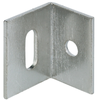 Hafele Galvanised Steel Angle Bracket - 12 Pack