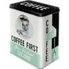Nostalgic Art 20cm/3L Tin Box Metal Storage Coffee First Large