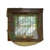 Gauze 2.4m Drape Curtain Scary Halloween Party Decor Grey/Green Wall Background