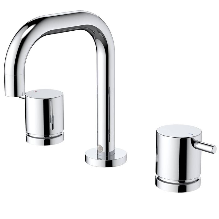 Caroma  Chrome Lead Free Luna Lever Basin Tap Set