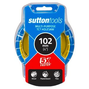 Sutton Tools 102mm TCT Multi-Purpose Seamless Holesaw