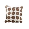 SOGA 45cm Brown Leather Throw Pillow – Square Cushion