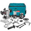Makita 710W 6.35mm Plunge Router RT0702CX2