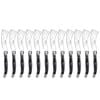 12pc Laguiole Etiquette 21.5cm Soft Cheese Knife - Marble Black