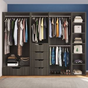 LUGNA Harmony Walk-in Wardrobe Storm