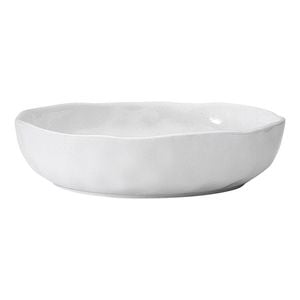 Speckle Stoneware Dinner Bowl Milk 22cm Ecology