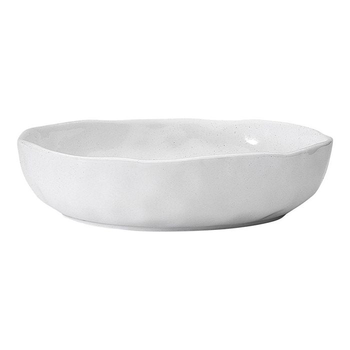 Speckle Stoneware Dinner Bowl Milk 22cm Ecology