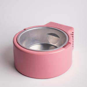 Cool Bowl Pink Refrigerated Cooling Dog Water Bowl